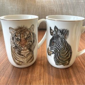 Vintage Born Free Coffee Mug, 1975 Enesco China, Hans Paul Luetcke